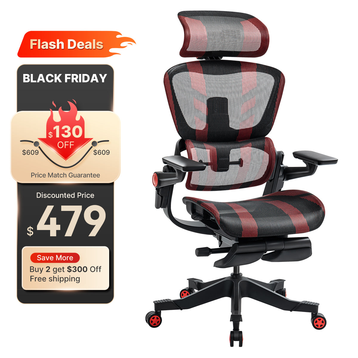 HINOMI H1 Pro Ergonomic Gaming Chair