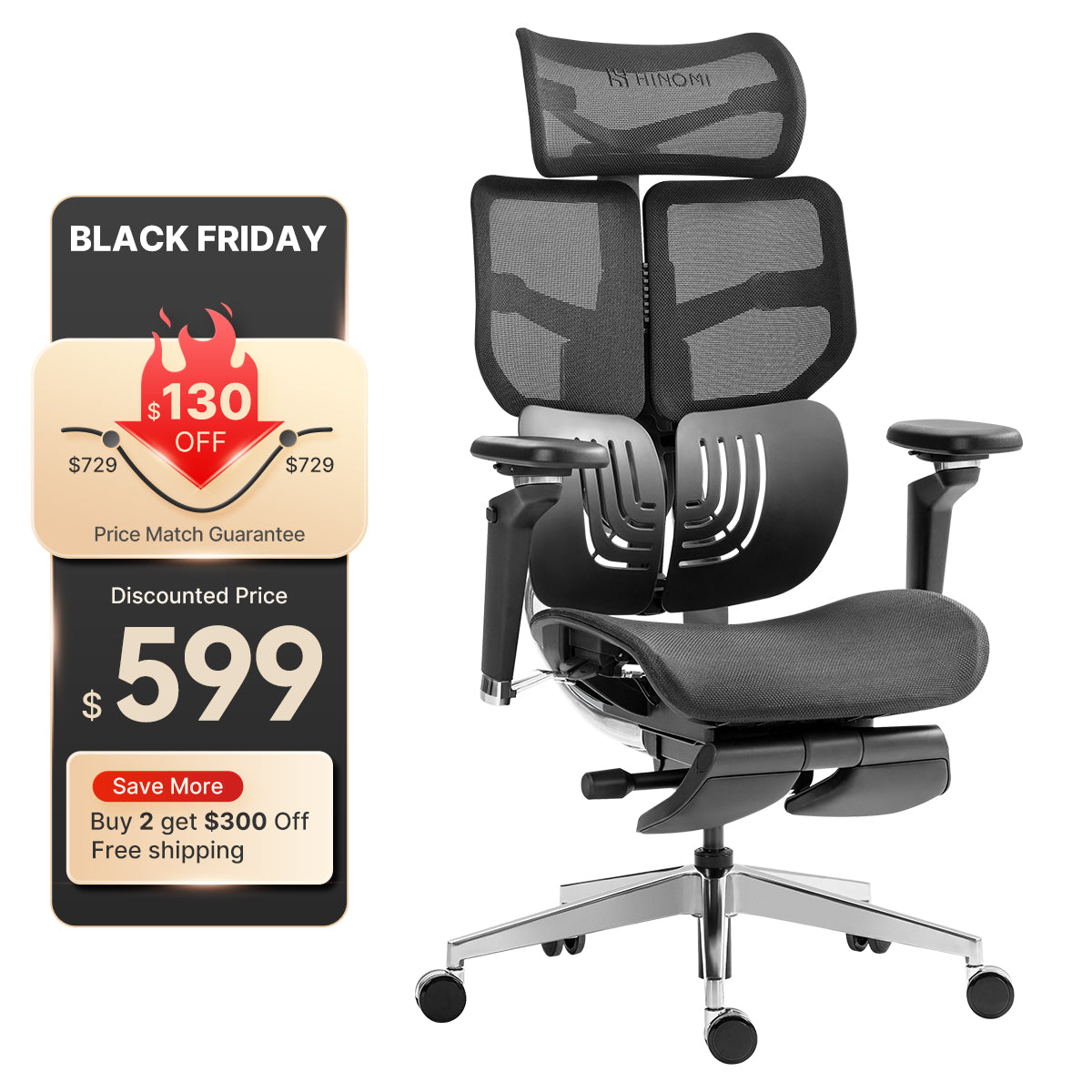 HINOMI X1 Ergonomic Office Chair